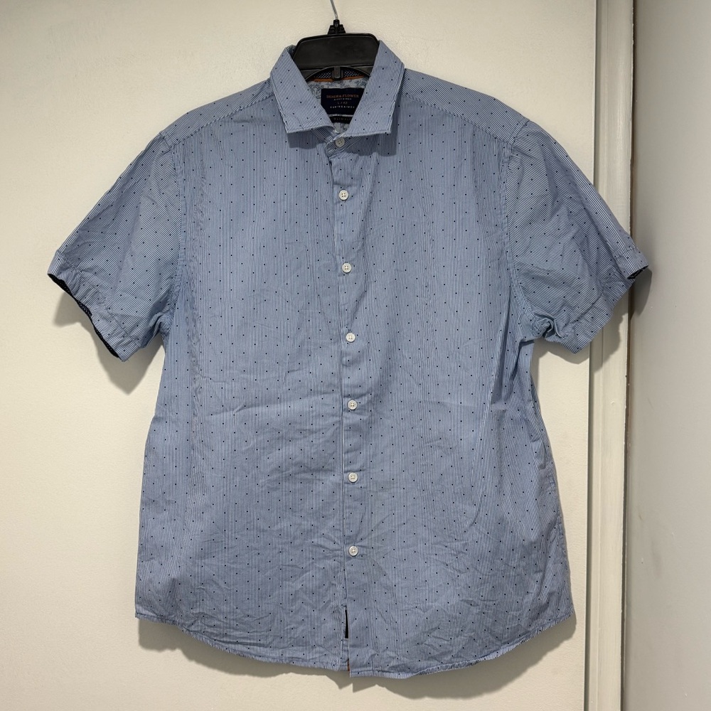 Denim & Flower Men’s Button Down Shirt
